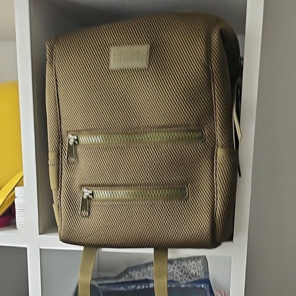 Dagne Dover Olive Baby Bag with Modern Design and Functionality